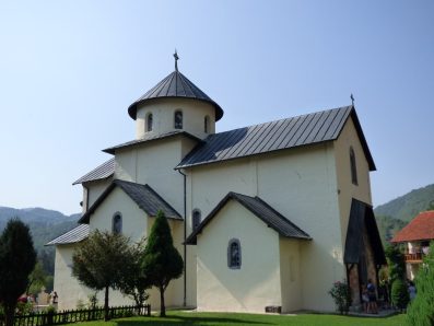 Главный храм в монастыре Морача