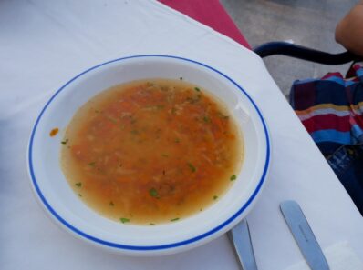 Овощной суп в Вирпазаре