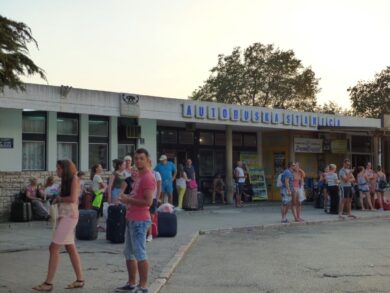 Автостанция в Герцег Нови, Черногория