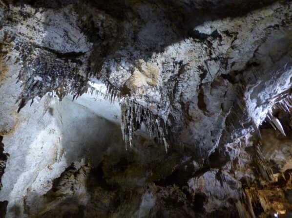 Потолок в Липской пещере, Черногория