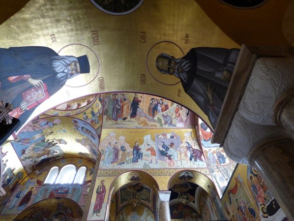 Роспись храма в Подгорице, Черногория