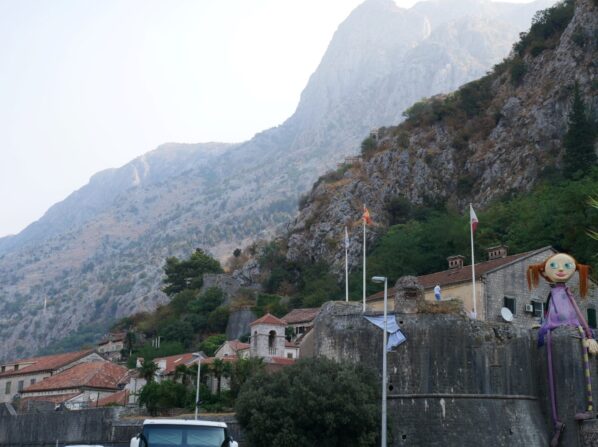Вид на Котор со стороны автовокзала, Черногория