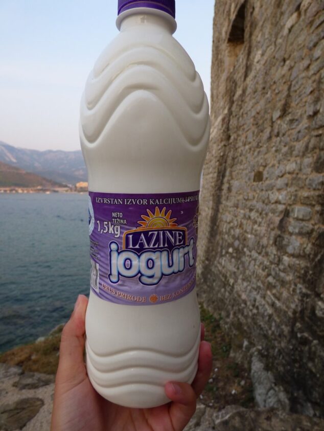 Йогурт, который нам понравился в Черногории