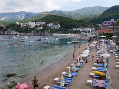 Платный пляж Пржно, Черногория